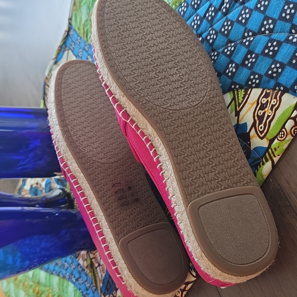 Michael Kors Pink Espadrille Shoes - Picture 5 of 8